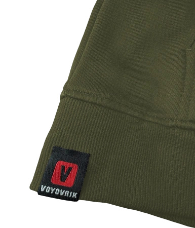 Bluza męska z kapturem VOYOVNIK "Contour Quest (mono)" - olive