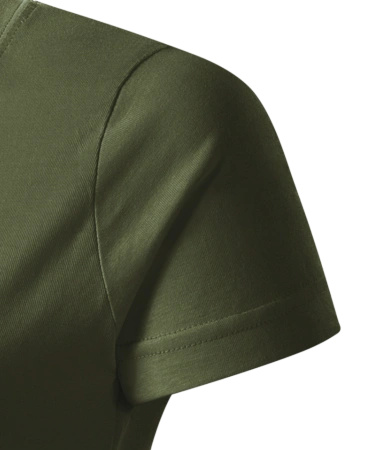 Koszulka damska standard VOYOVNIK "MTB Flow" - khaki