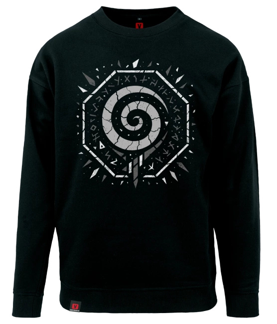 Bluza męska VOYOVNIK "Shadow Timer" - czarna