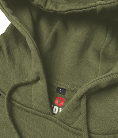 Bluza męska z kapturem VOYOVNIK "Edge Rush" - olive