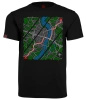 Koszulka męska VOYOVNIK "Urban Wayfinder" - czarna