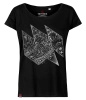 Koszulka damska oversize VOYOVNIK "Dirt Momemtum (mono)" - czarna