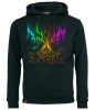 Bluza męska z kapturem VOYOVNIK "Fireside Escape" - czarna